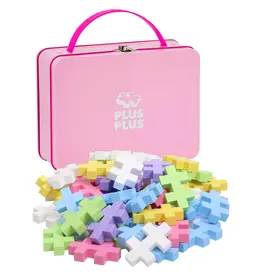 Plus Plus BIG Metal Suitcase Pastel 70 pcs