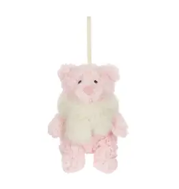 Jellycat Leola Bear Winter Warmer Decoration