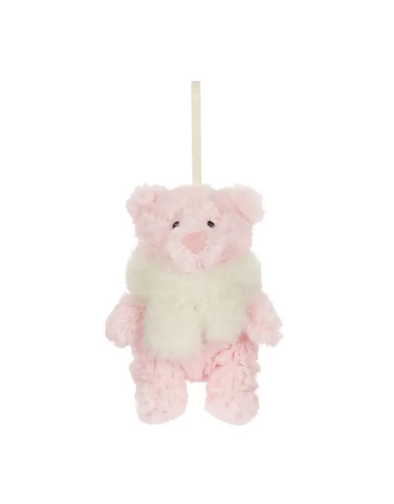 Jellycat Leola Bear Winter Warmer Decoration