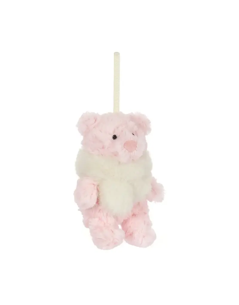 Jellycat Leola Bear Winter Warmer Decoration