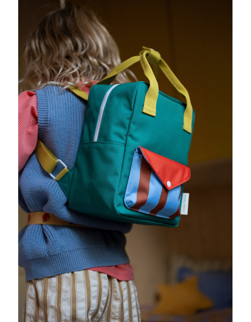 Sticky Lemon Backpack small | sticky memories | envelope | grass green