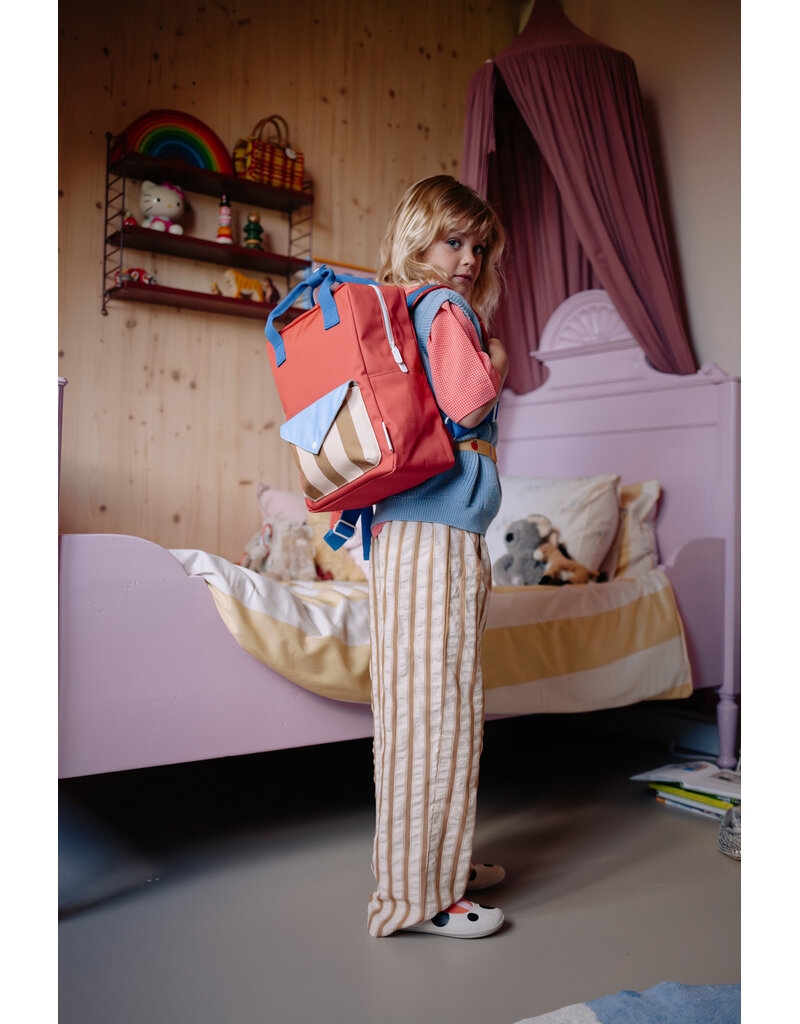 Sticky Lemon Backpack medium | sticky memories | envelope | faded red