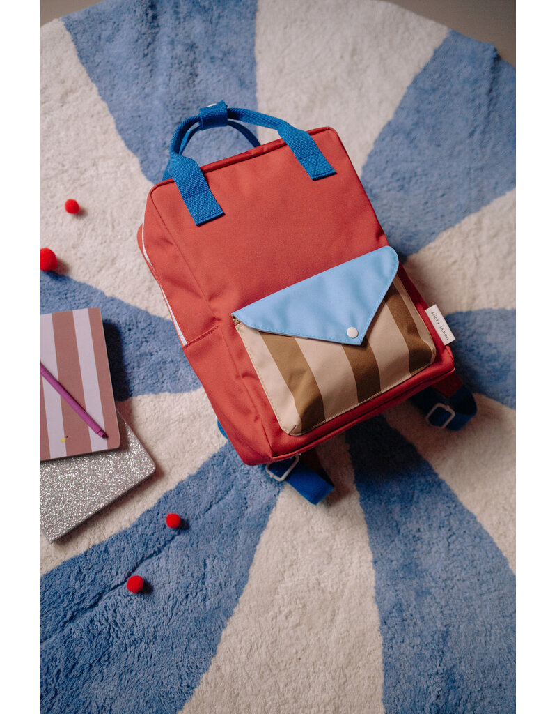 Sticky Lemon Backpack medium | sticky memories | envelope | faded red
