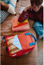 Sticky Lemon Backpack medium | sticky memories | envelope | faded red