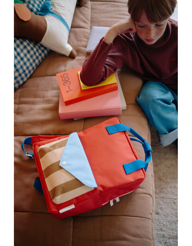 Sticky Lemon Backpack medium | sticky memories | envelope | faded red