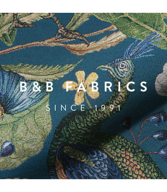 B&B Fabrics Pauwen en Bloemen