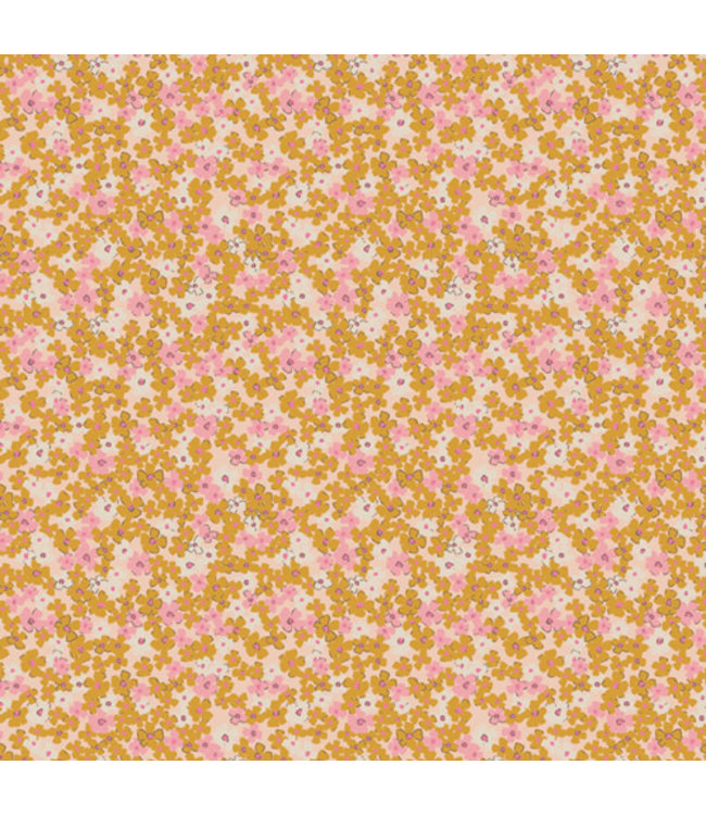 AGF: The Flower Society Fat Quarter Retro Prairie Fresh