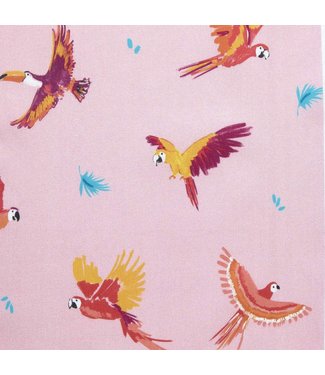 Katia Fabrics Katoen Parrots