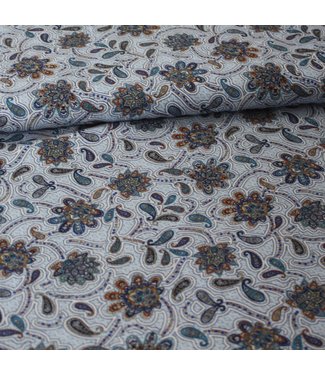 A La Ville Viscose Paisley & Flowers