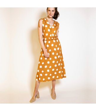 La Maison Victor Viscose Crepe Mustard  - Isla