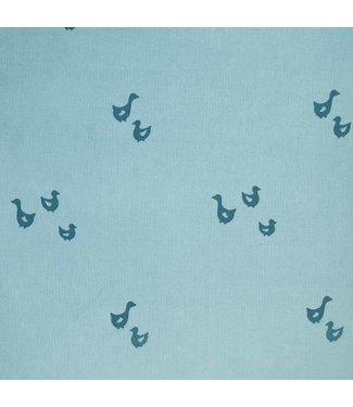 Katia Fabrics Micro Corduroy Print Ducks