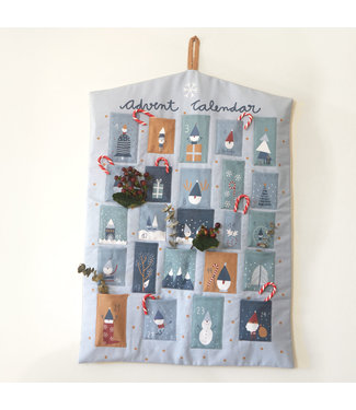 Katia Fabrics Canvas Paneel Advent Calendar