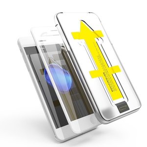 Outletshoponline.nl SE20/8/7  Wit iPhone screenprotector met Easy applicator