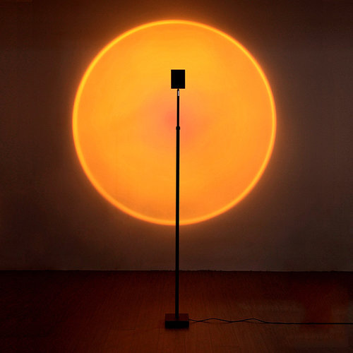 Outletshoponline.nl Sunset vloerlamp 160 cm - zonsondergang projectielamp Outletshoponline.nl Sunset vloerlamp 160 cm - zonsondergang projectielamp