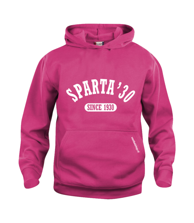 Sparta'30 Hoodie Roze