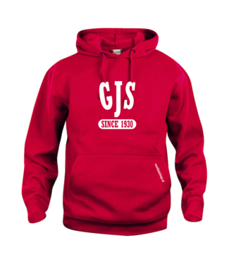 GJS GJS Hoodie Rood