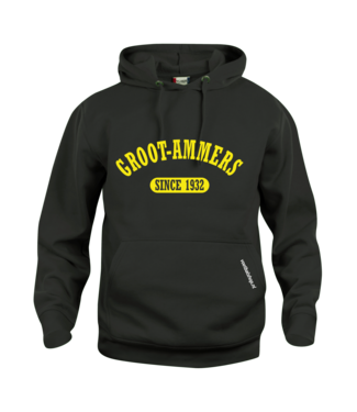 Groot-Ammers Groot Ammers Hoodie Zwart