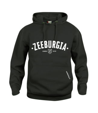 Zeeburgia Zeeburgia Hoodie Zwart (5,- cash back voor club)