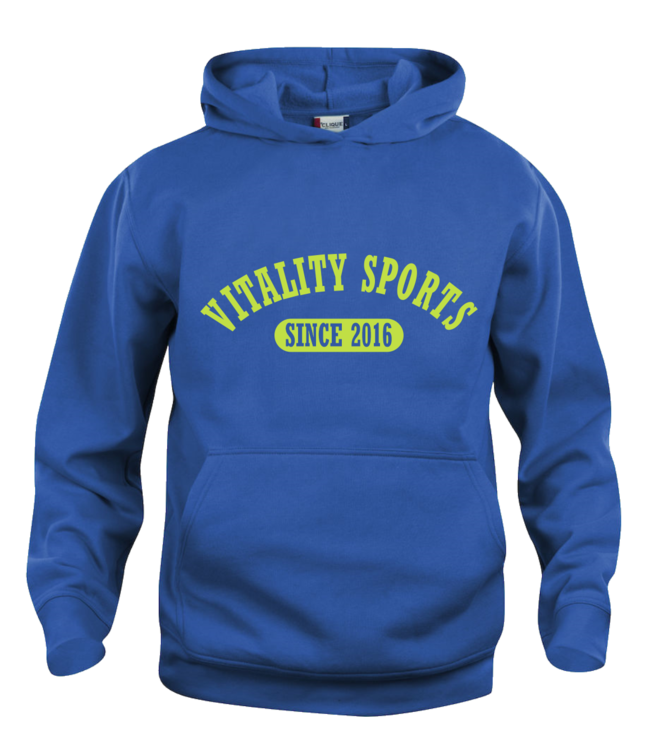 Vitality Sports Hoodie Kobalt