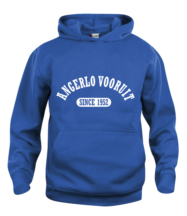 Angerlo Vooruit Hoodie Kobalt