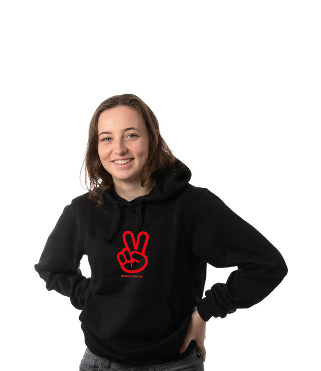 VDZ Hoodie V-sign #wevolharden