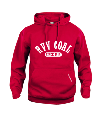 RVV Coal RVV COAL Hoodie Rood