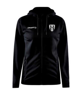 Asperen VV Asperen Hood Jacket Dames Zwart