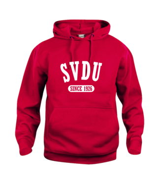 SVDU SVDU Hoodie Rood