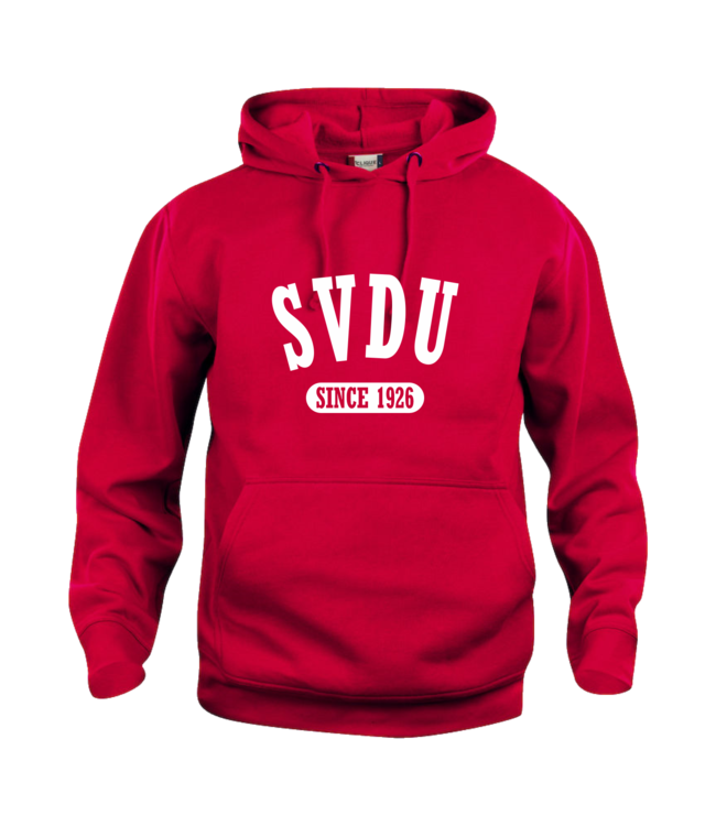 SVDU Hoodie Rood