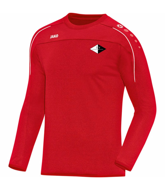 Donkerbroek sweater rood