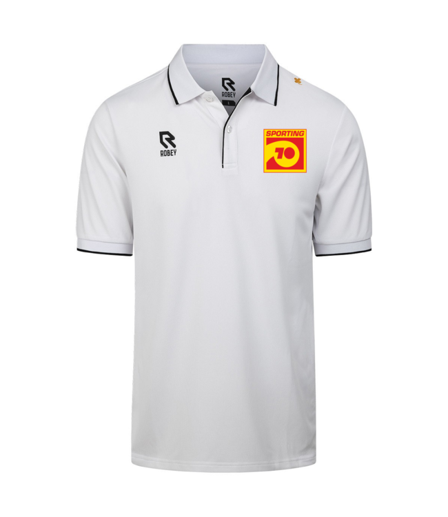 Sporting'70 Polo Wit