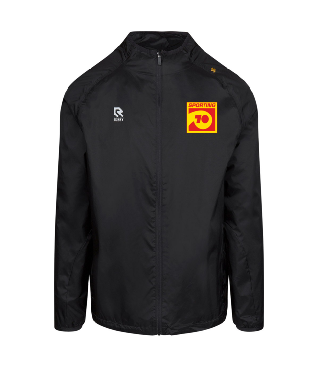 Sporting'70 Regenjack Zwart