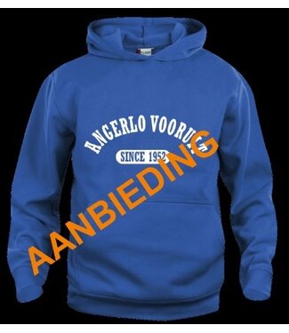 Angerlo Vooruit Angerlo Vooruit Hoodie Kobalt