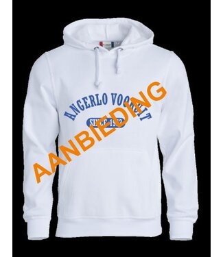 Angerlo Vooruit Angerlo Vooruit Hoodie Wit