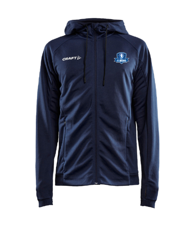 VVB jas met kap donkerblauw