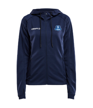 VV Buitenpost VVB jas met kap dames donkerblauw
