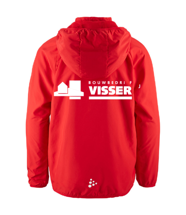 VVO Regenjas jeugd (bouwbedrijf Visser)