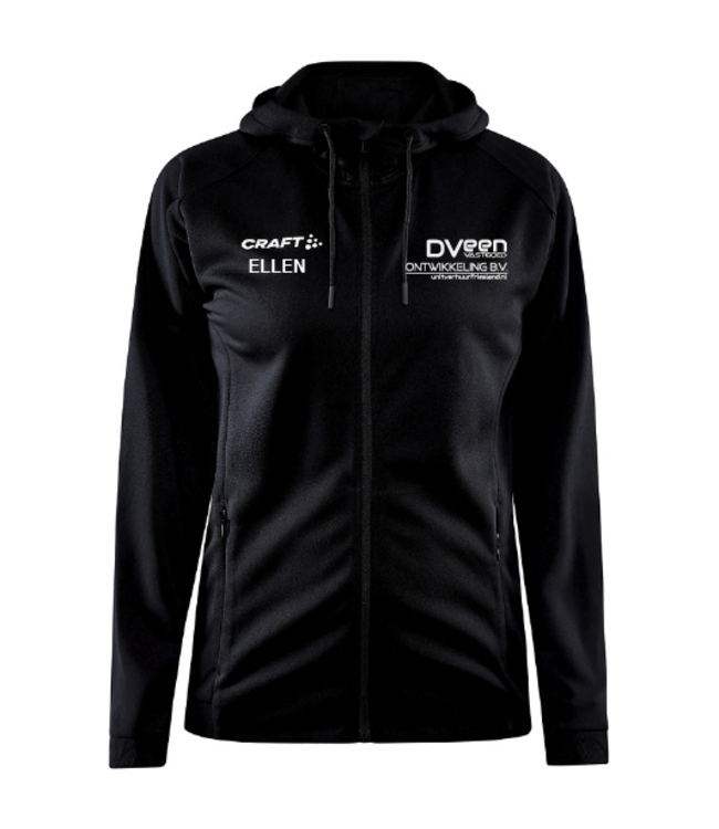 MDF jas met kap dames