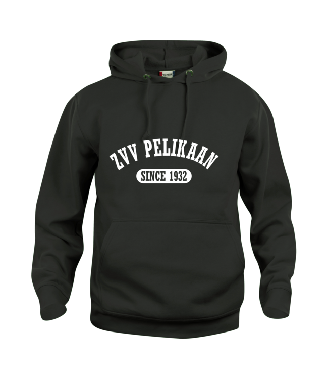 Pelikaan Hoodie zwart