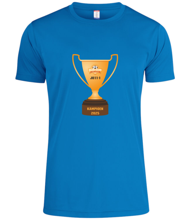 Kampioensshirts - Polyester - Design 1