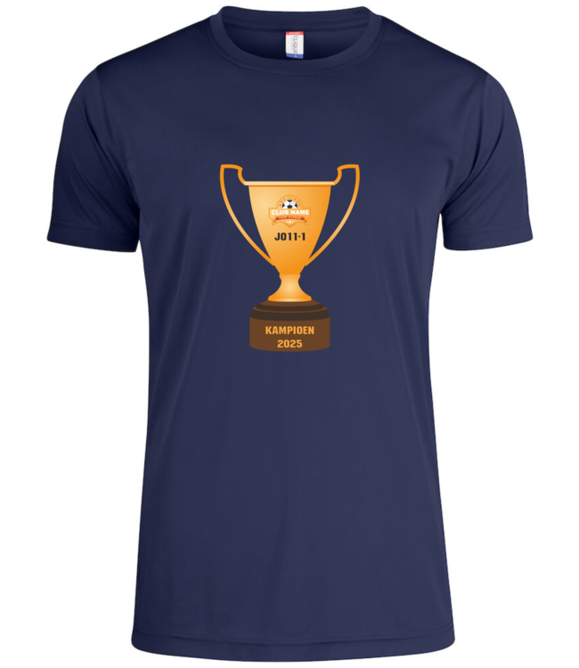 Kampioensshirts - Polyester - Design 1