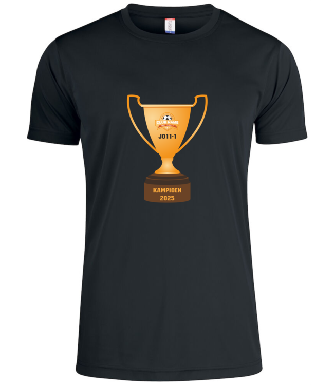Kampioensshirts - Polyester - Design 1