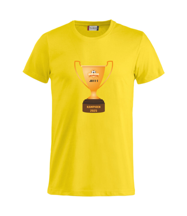 Kampioensshirts - Katoen - Design 1