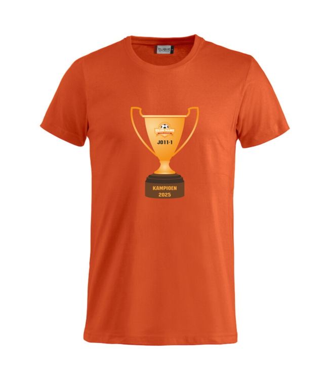 Kampioensshirts - Katoen - Design 1