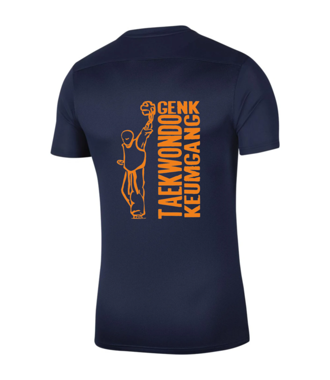 Taekwondo Dri-fit park VII Shirt Donkerblauw Jr.