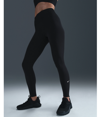 Taekwondo Genk Taekwondo Nike One Lange legging met hoge taille voor dames Donkerblauw