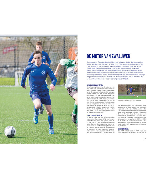 Jubileumboek ‘De vlucht van de Zwaluw – 100 jaar CSV de Leeuwarder Zwaluwen’