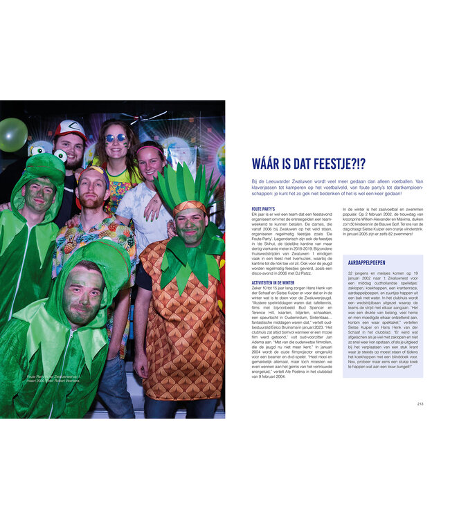 Jubileumboek ‘De vlucht van de Zwaluw – 100 jaar CSV de Leeuwarder Zwaluwen’