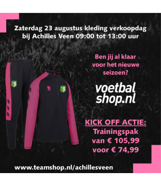Achilles Veen KICK OFF ACTIE: Achilles Veen Trainingspak