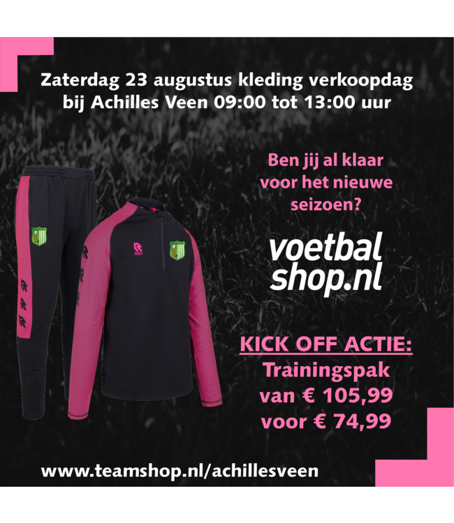 KICK OFF ACTIE: Achilles Veen Trainingspak